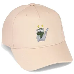 LIGARTI Bestickte Cap – Babette die Winterkatze – LIGARTI Tiermanufaktur – Produktbild 1 von 1