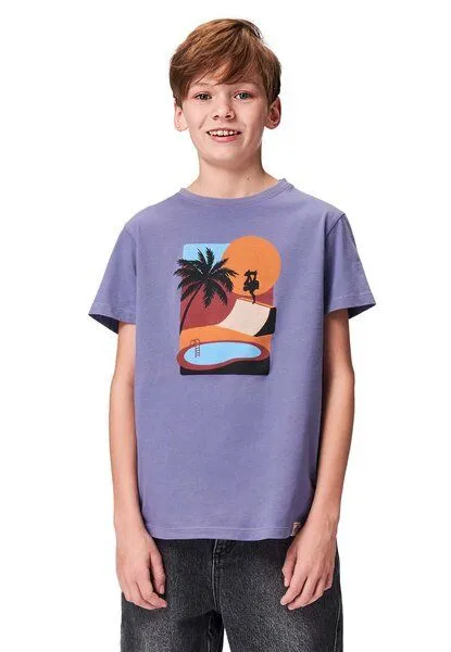 Band of Rascals Band of Rascals Silhouette T-Shirt, Lila, – Produktbild 1 von 4