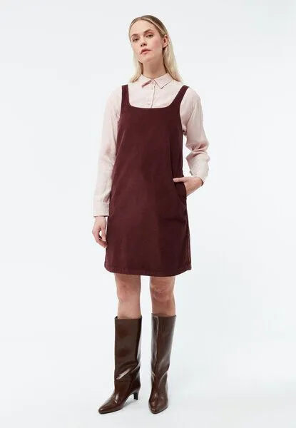 Givn Berlin Givn Berlin Cord-Kleid GBWendy, Wine red cord, – Produktbild 3 von 4