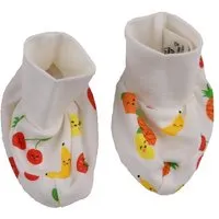 El Puente El Puente Babysocken "Funny Fruits", Größe 0-2 Monate | Fair Trade & Handmade aus Ägypten | Bio-zertifiziert – Produktbild 1 von 1
