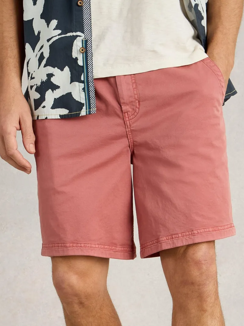 White Stuff Shorts Sutton - 38/R, Tiefrosa, – Produktbild 1 von 4