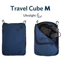Ticket to the Moon Ticket to the Moon Packwürfel "Travel Cube Medium" upcycled, Navy blau (ultraleicht), – Produktbild 1 von 1