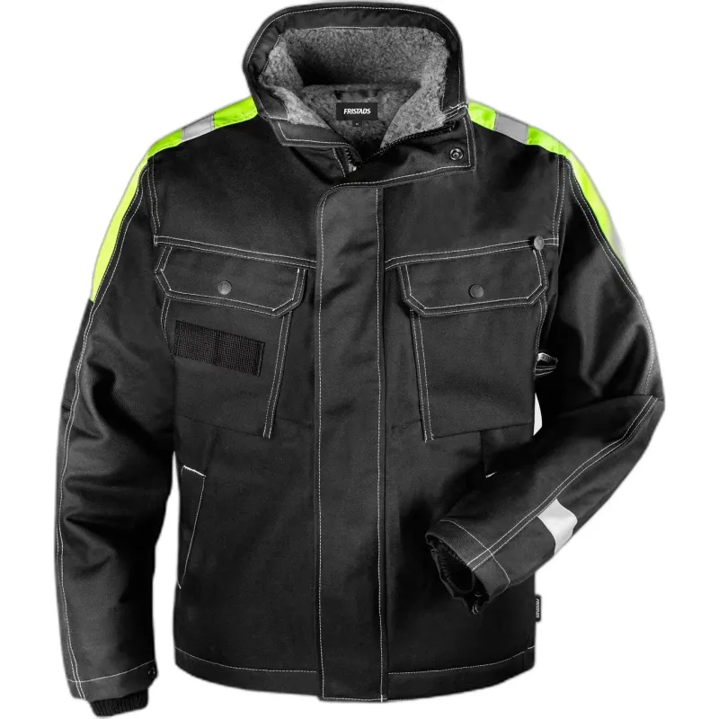 Fristads Arbeitsjacke aus Baumwolle Fristads 447 FASI, Noir, – Produktbild 1 von 2