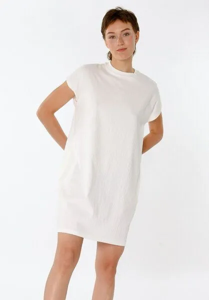 THOKKTHOKK ThokkThokk Damen Boxy Shirtkleid TT76 aus Bio-Baumwolle, Pheasant, – Produktbild 2 von 4