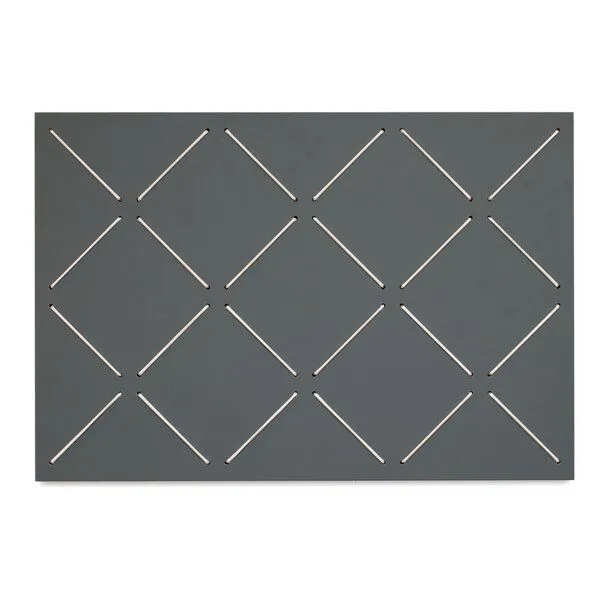 klotzaufklotz klotzaufklotz Pinnwand Linoleum, Dunkelgrau, – Produktbild 3 von 5