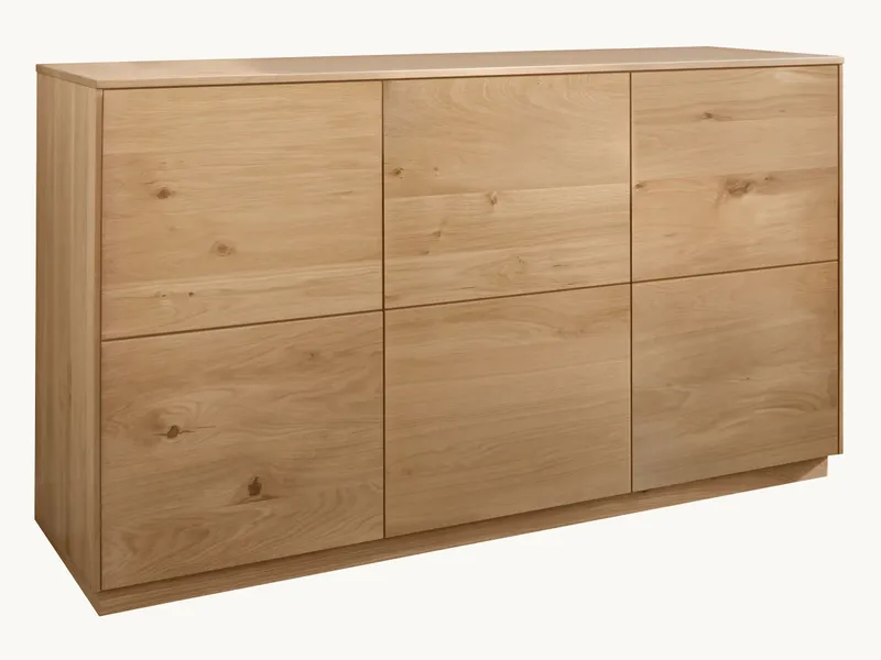 allnatura Sideboard Vasado ohne Beleuchtung, Naturholz, – Produktbild 1 von 2
