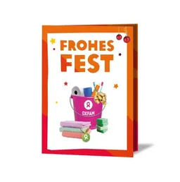 OxfamUnverpackt OxfamUnverpackt Spenden-Geschenk "Hygiene-Set" (Weihnachtskarte mit Magnet) – Produktbild 1 von 1