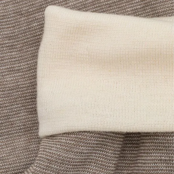 comazo|earth comazo|earth Baby Hose lang aus Wolle-Seide Mix | GOTS zertifiziert, Nougat-melange, – Produktbild 3 von 3
