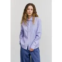 Rotholz Rotholz Damen vegan Hemd Button Down Blau Gestreift – Produktbild 1 von 1