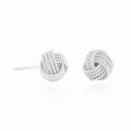 pakilia pakilia Silber Ohrstecker Knoten verschlungen Fair-Trade und handmade – Produktbild 1 von 1
