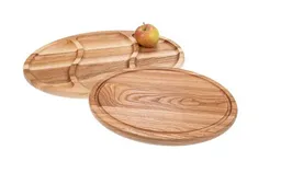 ReineNatur ReineNatur Schale und Schneidebrett 2 in 1 aus Eichenholz - Größe: 25x35x2,1 cm – Produktbild 1 von 1
