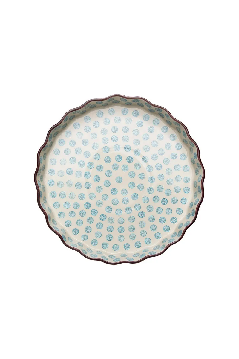 Tranquillo Quicheform RETRO 27 cm - blau – Produktbild 1 von 2