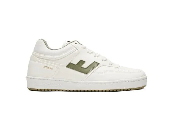 Flamingos Life Flamingos' Life Retro 90er Damen und Herren Sneaker *100% Vegan, Olive (grün), – Produktbild 2 von 3