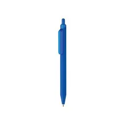 XD Collection Tide Smooth Touch Stift aus GRS zertifiziert recyceltem ABS, blau – Produktbild 1 von 1