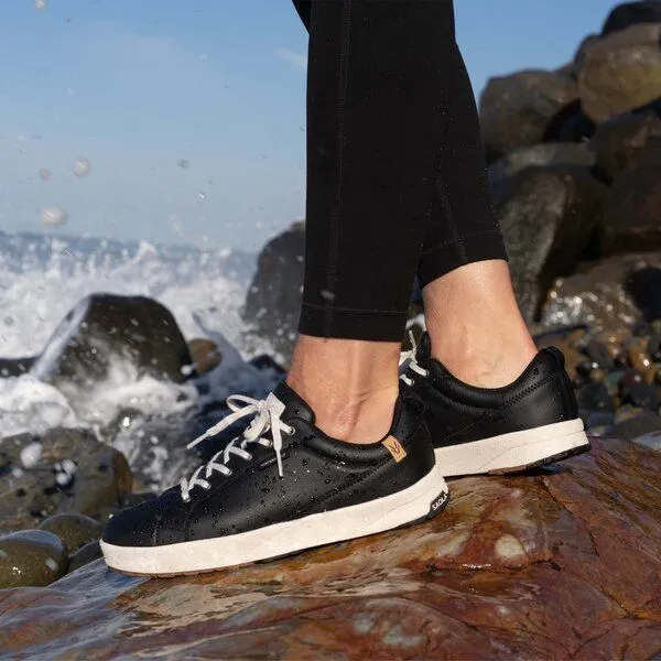 SAOLA SAOLA Vegane waterproof Sneaker Frauen - Cannon 2.0 Waterproof Women, Black, – Produktbild 4 von 4