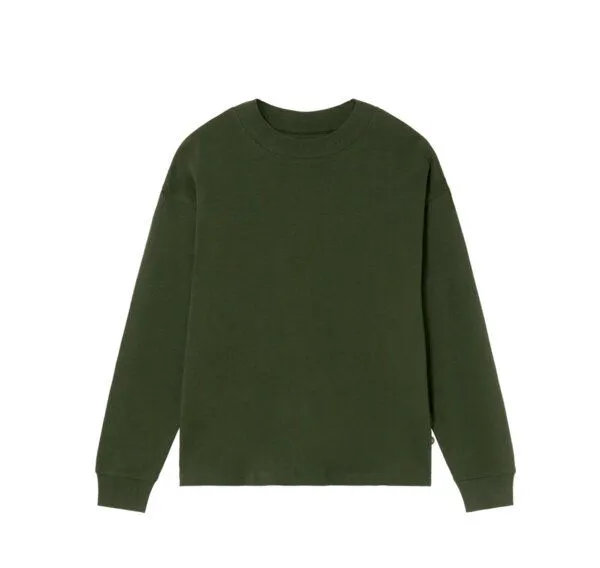 thinking mu thinking mu Bottle Green Hemp Doug T-Shirt, Grün (bottle green), – Produktbild 1 von 4