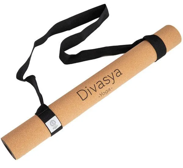 Divasya Divasya Reise Yogamatte aus Kork & Naturkautschuk mit Schutzhülle – Produktbild 3 von 4