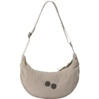 PINQPONQ pinqponq Umhängetasche - Krumm Small - aus recyceltem Nylon, Pure taupe (grau), – Produktbild 1 von 1