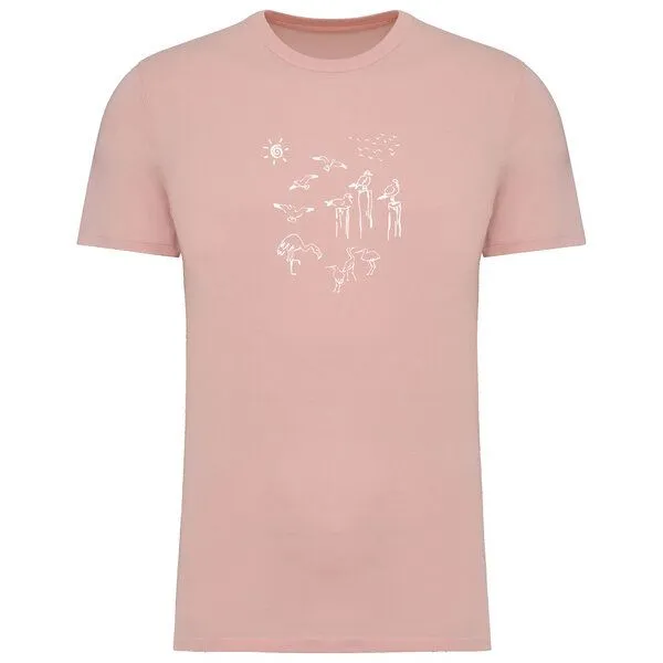 Greenspired Greenspired Basic Bio T-Shirt Nr.4 Coastal Life 155g/m² XXS - 4 XL, Perlenrosa, – Produktbild 1 von 1