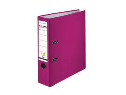 Falken 20 Falken Ordner "Vegan", mit Einsteckschild, 180 g/m², DIN A4, RB 80 mm, brombeere – Produktbild 1 von 1
