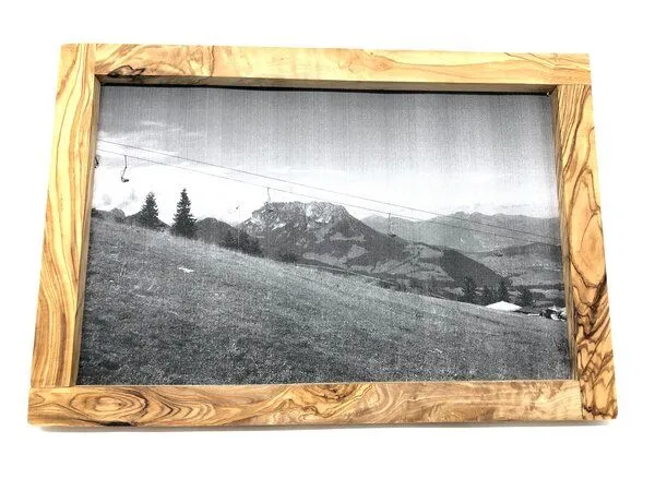 Olivenholz erleben Olivenholz erleben Bilderrahmen 30cm x 20 cm aus Olivenholz – Produktbild 2 von 6
