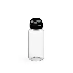elasto elasto Trinkflasche Sports, 400 ml, RENEW, Schwarz / transparent, – Produktbild 1 von 1