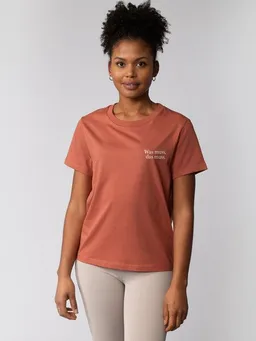 watapparel watapparel T-Shirt Frauen Was muss das muss – Produktbild 1 von 1