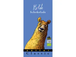 Zotter Zotter Bio-Schokolade 'Classic' mit individuell gestalteter Banderole Milchschokolade 70 g – Produktbild 1 von 1
