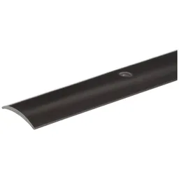 Alberts ALBERTS Übergangsprofil, Hart-PVC, schwarz, LxBxS 900x30x1,0mm – Produktbild 1 von 1