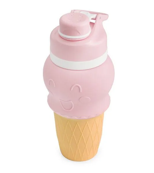 Brotzeit Brotzeit Miss und Mister Freezy, 500 ml Trinkflasche Quetschbeutel, Rosa, – Produktbild 1 von 3