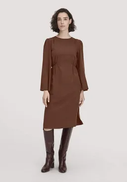 hessnatur hessnatur Kleid Kniebedeckend aus reinem TENCEL Lyocell – Produktbild 1 von 1