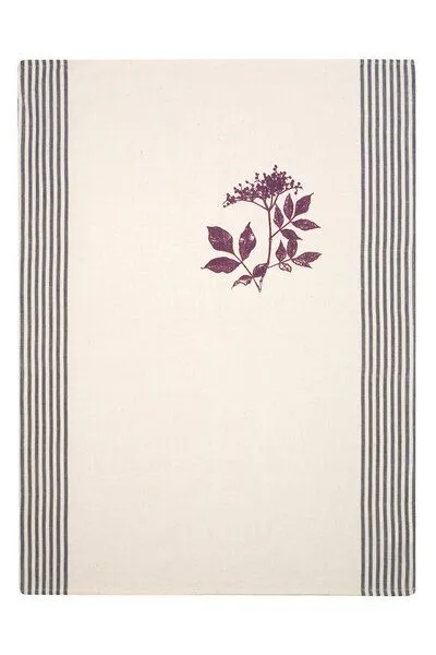 Hirschkind Hirschkind Bio- & Fair-Trade-Geschirrtuch 'Holunder', Natur, – Produktbild 3 von 3