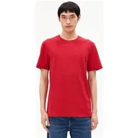 ARMEDANGELS ARMEDANGELS MAARKOS Herren Heavyweight T-Shirt aus recyceltem Baumwoll Mix, Scarlet red, – Produktbild 1 von 1