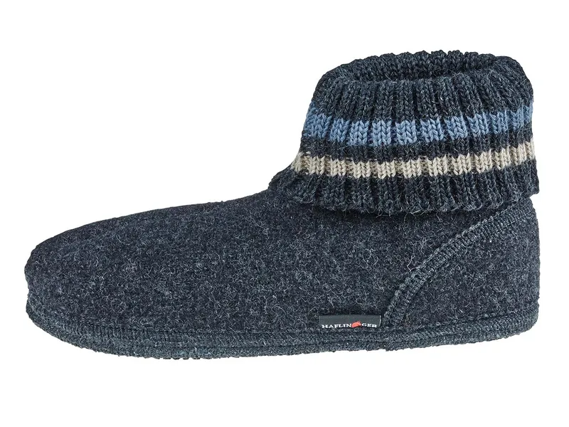 Haflinger Haflinger Hüttenschuhe 'Paul' graphit – Produktbild 1 von 1