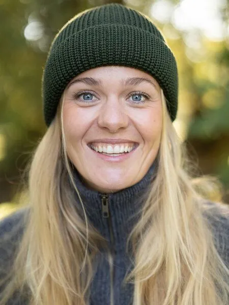 FUXBAU FUXBAU Kurze Merino Fischermütze, Waldgrün, – Produktbild 4 von 4