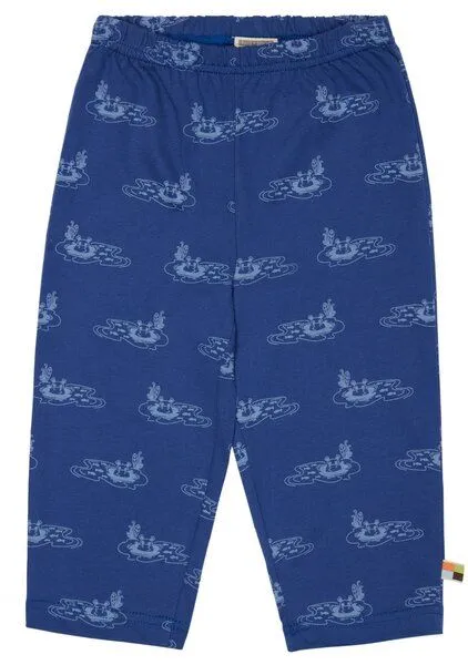 loud + proud loud + proud Babys & Kinder Hose Druck, GOTS-zertifiziert, Ultramarin(blau), – Produktbild 2 von 2