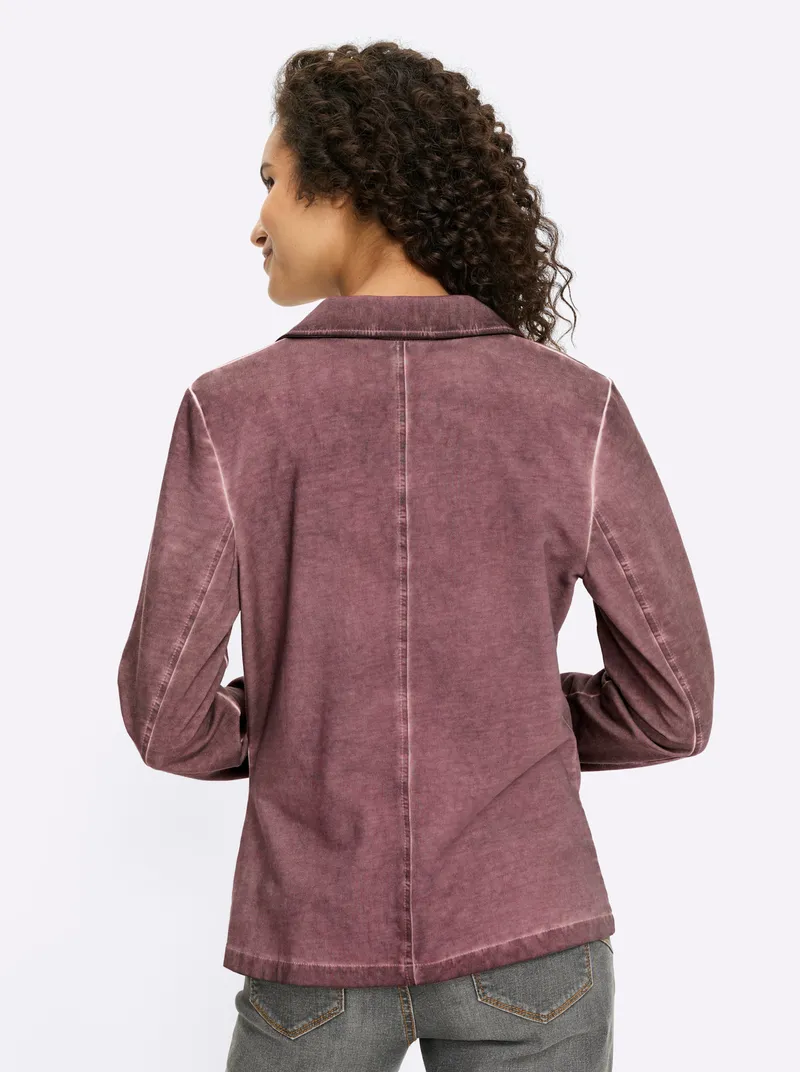 heine Sweatblazer, Bordeaux, – Produktbild 2 von 2