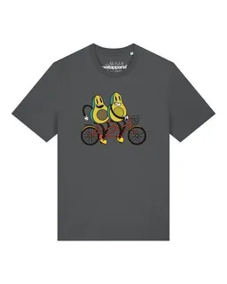watapparel watapparel T-Shirt Unisex Avocado Fahrrad – Produktbild 1 von 1