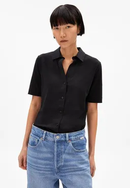 ARMEDANGELS ARMEDANGELS NALITAA BLOUSE Damen Bluse aus Bio-Baumwoll Mix – Produktbild 1 von 1