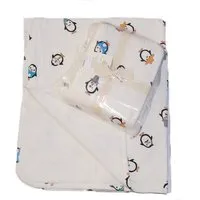 ege organics ege organics Babydecke Bio-Baumwolle Erstlingsdecke Kuscheldecke 85x100cm, Elefant, – Produktbild 1 von 1