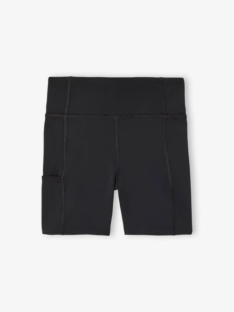 Vertbaudet Sport-Shorts Mädchen, Anthrazit, – Produktbild 2 von 3
