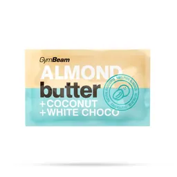 GymBeam Food GymBeam Mandelbutter mit Kokosnuss und weißer Schokolade 30 g – Produktbild 1 von 1