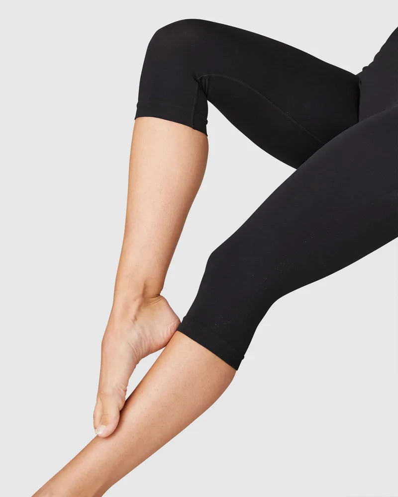 Swedish Stockings Swedish Stockings Damen vegan Leggings Capri Elda Schwarz, Schwarz, – Produktbild 1 von 2