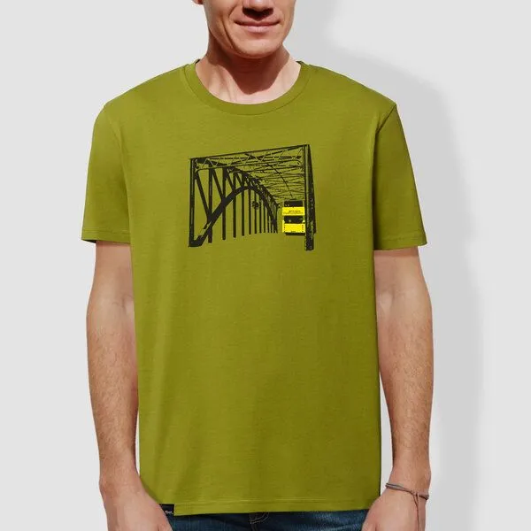 little kiwi little kiwi Herren T-Shirt, "Stadtrundfahrt", Moss green, – Produktbild 1 von 1