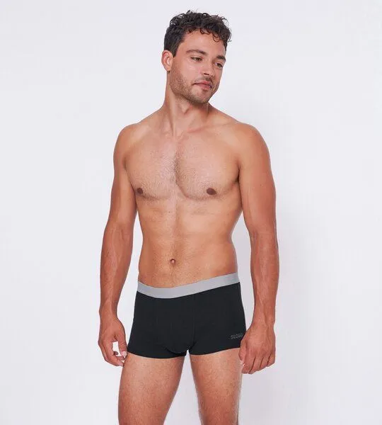 Sloggi Sloggi 2x Herren Hipster Panty GO ABC 2.0 Bio-Baumwolle, Schwarz, – Produktbild 1 von 5