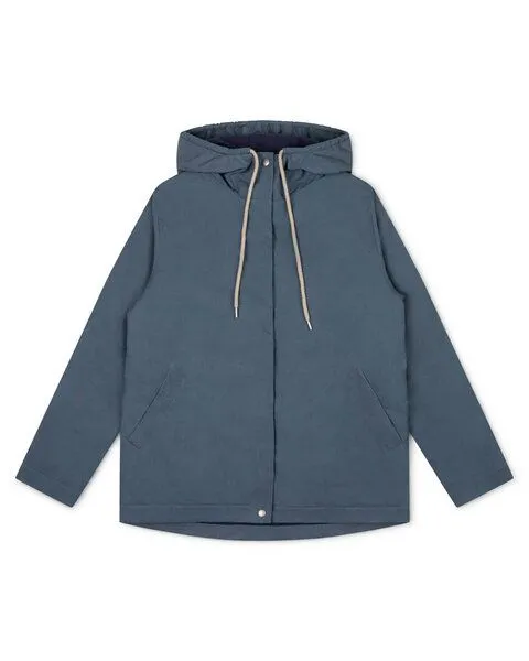 MATONA Matona Winterjacke für Frauen aus gewachster Bio-Baumwolle / Waxed Cotton Jacket, Storm, – Produktbild 2 von 2