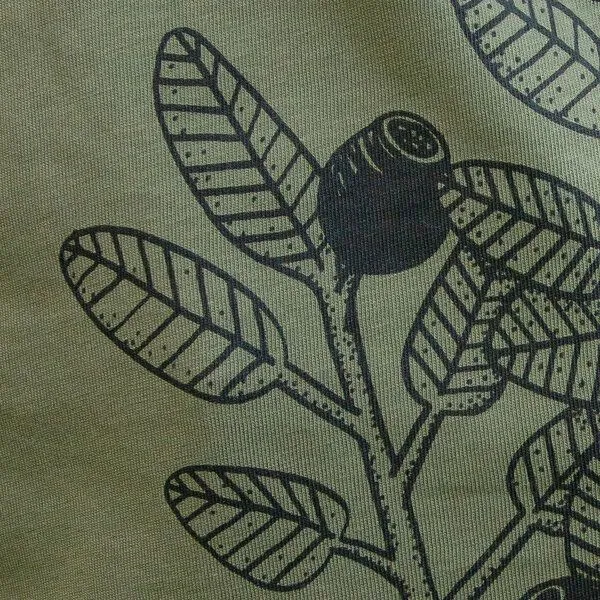 Cmig Cmig T-Shirt Kinder Blaubeere, Khaki (grün), – Produktbild 2 von 4