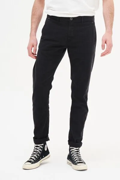Kuyichi Kuyichi Chino Hose - Dexter, Blau (navy), – Produktbild 1 von 4