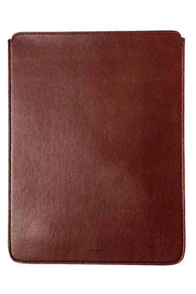 GREVIRO GREVIRO iPad Sleeve aus Kaktusleder (vegan) – passend für iPad 11", Surface Go, Galaxy Tab & Kindle Scribe, Bordeaux, – Produktbild 1 von 3