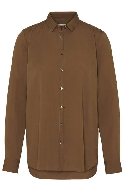 Wunderwerk Wunderwerk Damen Bluse aus Tencel "Contemporary blouse TENCEL", Hellbraun (843 burned almond), – Produktbild 2 von 4